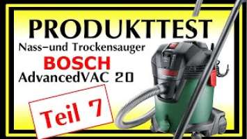 Produkttest Bosch AdvancedVac 20 Teil 7