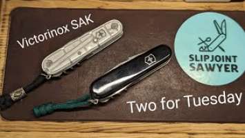 Victorinox Climber Vs Explorer, Which Is The Best Lightweight EDC SAK Pocket Knife?!