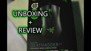 Razer deathadder V2 (UNBOXING,REVIEW)