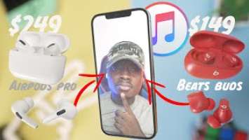 Apple AirPods Pro vs Beats Studio Buds| is the AirPods pro worth the extra $100?