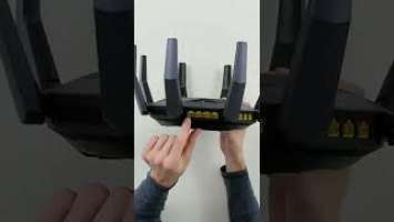 ASUS AX6000 WiFi 6 Gaming Router #Shorts