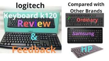 Best Computer Keyboard for Offices l Logitech k120  l Review