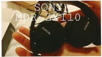 SONY  MDR-ZX110 HEADPHONE UNBOXING  #sony #nenekurdapyatv