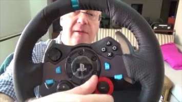 Logitech G29 Driving Force Wheel Unboxing