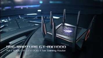 ROG Rapture GT-AX11000 - Future of Speed | ROG