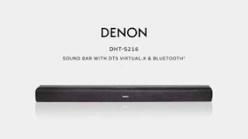 Denon — Introducing the DHT-S216 Sound Bar