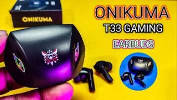 ONIKUMA T33 Gaming Earbuds Unboxing & Review in Hindi Urdu Onikuma T33 Earbuds Unboxing in Pakistan.