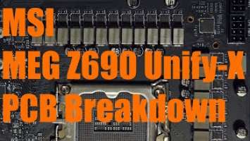 mobo PCB Breakdown: MSI MEG Z690 Unify X