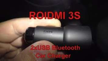 Roidmi 3S из GearBest Мой Обзор и тест автомобильного зарядного устройства