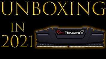 G.Skill Ripjaws V 32GB Dual 3200Mhz CL16 DDR4 Unboxing in 2021