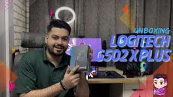 UNBOXING NEW LOGITECH G502 X PLUS | BEST GAMING MOUSE UNDER Rs. 12000/- | #logitech #impossibl3