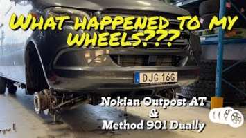 Sprinter Dually with Nokian Outpost AT & 901 Dually from Method