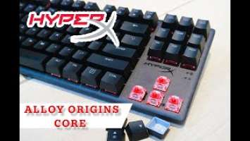 Hyperx Mechanical Gaming RGB Keyboard - Alloy origins Core Review !!