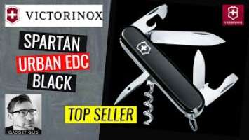  Victorinox Spartan - A Everyday Victorinox Knife ... UNBOXING | Review | SAK | EDC | Black | Oynx