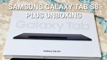 SAMSUNG GALAXY TAB S8 PLUS UNBOXING.  THE BEST ANDROID TABLET EVER! #TechUnboxTV #samsung