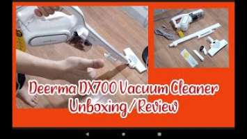 Deerma DX700 Vacuum Cleaner /Handheld Vacuum /Unboxing /Review