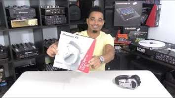 Pioneer DJ HDJ-X5BT Bluetooth Headphones Unboxing