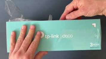 Unboxing TP-Link Deco M5 V3 3-pack wifi mesh system