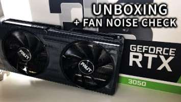 Palit GeForce RTX 3050 Dual Unboxing