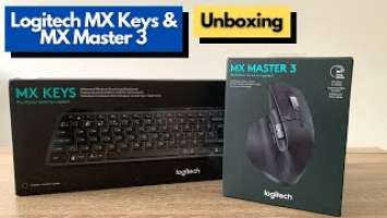 Logitech MX Keys and MX Master 3 unboxing and initial impressions | Dixon talks tech