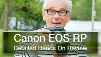 Canon EOS RP review - detailed, hands-on, not sponsored