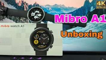 Xiaomi Mibro A1 Smartwatch Unboxing | 4k hdr | #4k #4khdr #xiaomi #mi #mibro