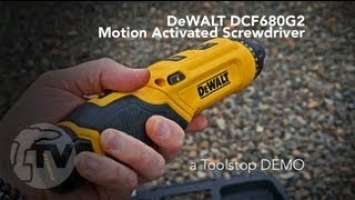 Dewalt DCF680G2 7.2V Motion Activated Screwdriver - a TOOLSTOP DEMO