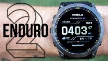 Garmin Enduro 2 In-Depth Review - CRAZY Battery Life and No Compromises! Fenix 7X Killer?!