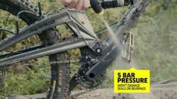 Cleaning your mountain bike on-the-go with the Kärcher OC 3 Mobile Outdoor Cleaner | Kärcher UK