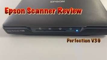 Epson Perfection  V39 Scanner Review| Epson|V39|Scanner