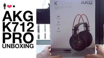 AKG K712 Pro Unboxing + First Impressions