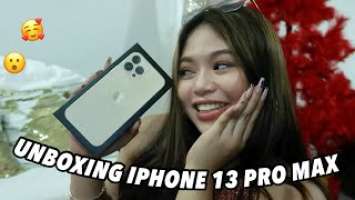 UNBOXING IPHONE 13 PRO MAX!!