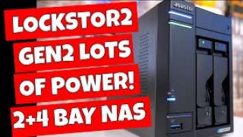 ASUSTOR LockerStor2 Gen2 AS6702T 2+4 Bay Power House NAS