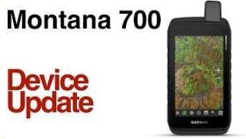 Garmin Montana 700 700i 750i- How To Update Firmware Using Garmin Express