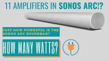 The power of the Sonos Arc and how does that much power sound?