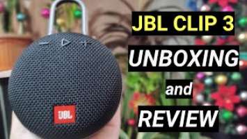 JBL Clip 3 Unboxing and Review (Tagalog)