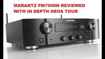 Marantz PM7000N review unboxing Heos