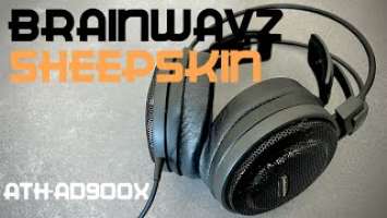 Brainwavz Audio Technica ATH-AD900X Sheepskin LEATHER!!!