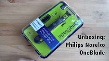 Unboxing Philips Norelco OneBlade Shaver QP2520