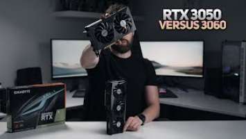 GIGABYTE RTX 3050 Eagle OC Review - vs RTX 3060