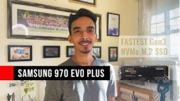 UNBOXING FASTEST SAMSUNG 970 EVO PLUS 1TB NVMe m.2 SSD // PCei Gen3 m.2 SSD - 3.5GB/s