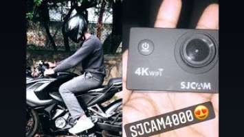 Full Review on my first new Action camera❤ |unboxing| SJCAM 4000| |Accessories| |performance test|