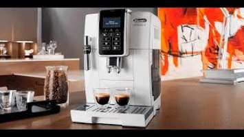 Готовим кофе Латте Макиато на кофемашине Delonghi Dinamica 350.35 #delonghi #dinamica #кофедома