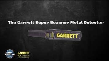 Garrett Super Scanner Metal Detector