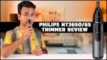 Philips NT3650/16 Nose Trimmer Review | English