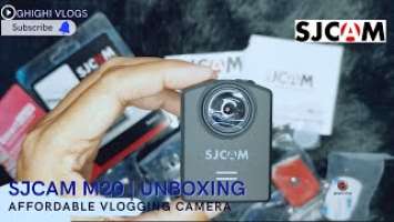 AFFORDABLE ACTION CAMERA | SJCAM M20 UNBOXING