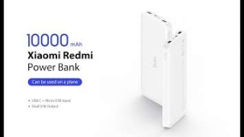 Xiaomi Redmi Power Bank 10000 mah Unboxing | Fast charging