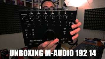 UNBOXING M-AUDIO AIR 192  14