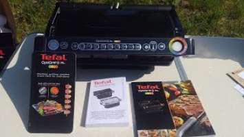 Electric grill Tefal Optigrill + XL GC722834 review, characteristics, comparison.