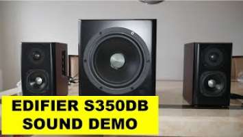 Edifier S350DB - 5 Track Sound Demo